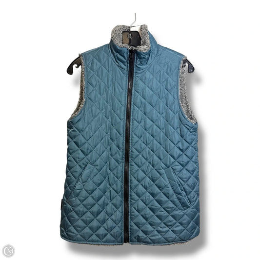 Vest Puffer & Quilted By Clothes Mentor In Blue, Size: M