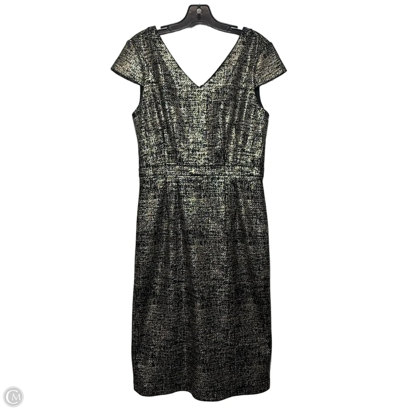 Dress Casual Short By Betsey Johnson In Gold, Size: 8
