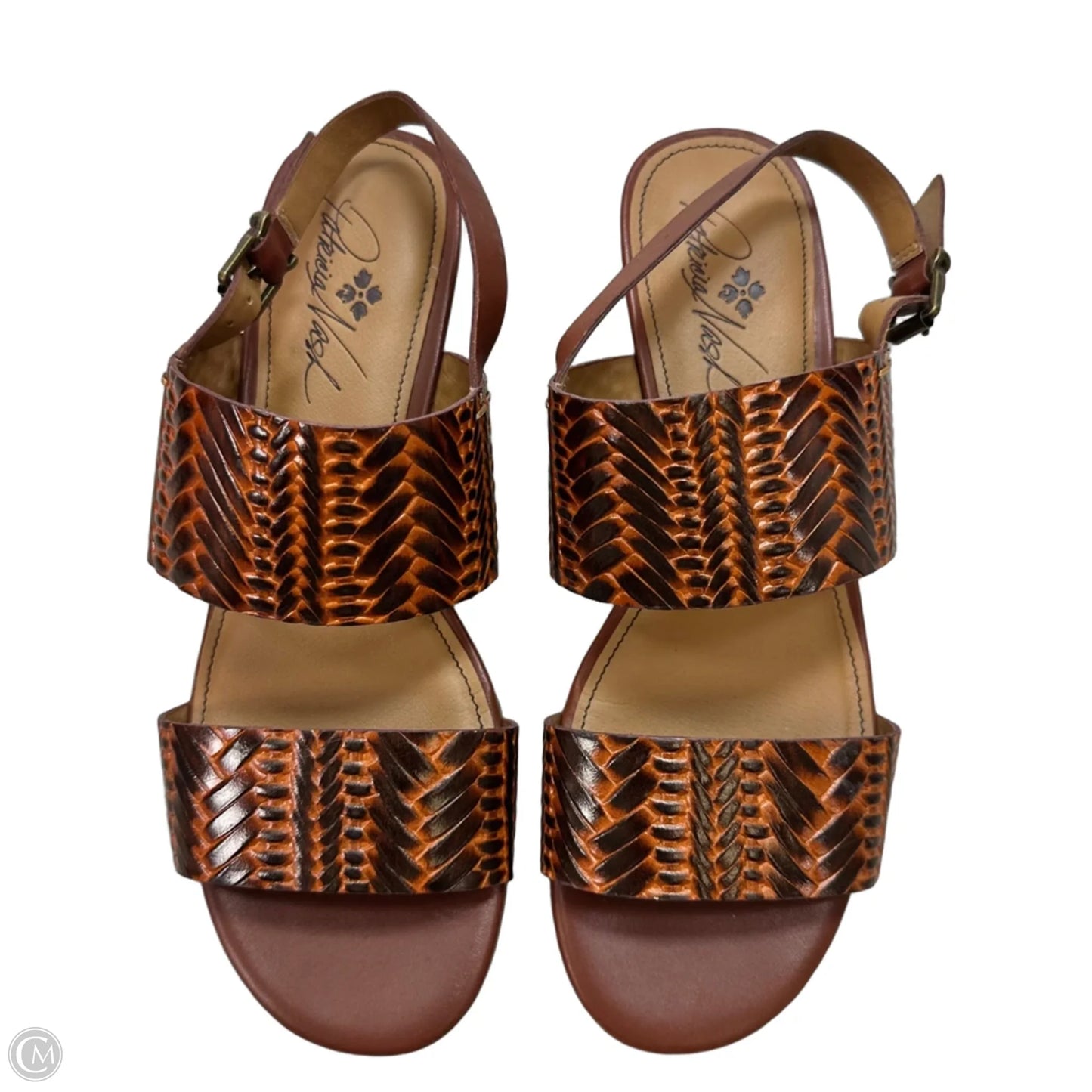 Shoes Designer By Patricia Nash In Brown, Size: 9.5