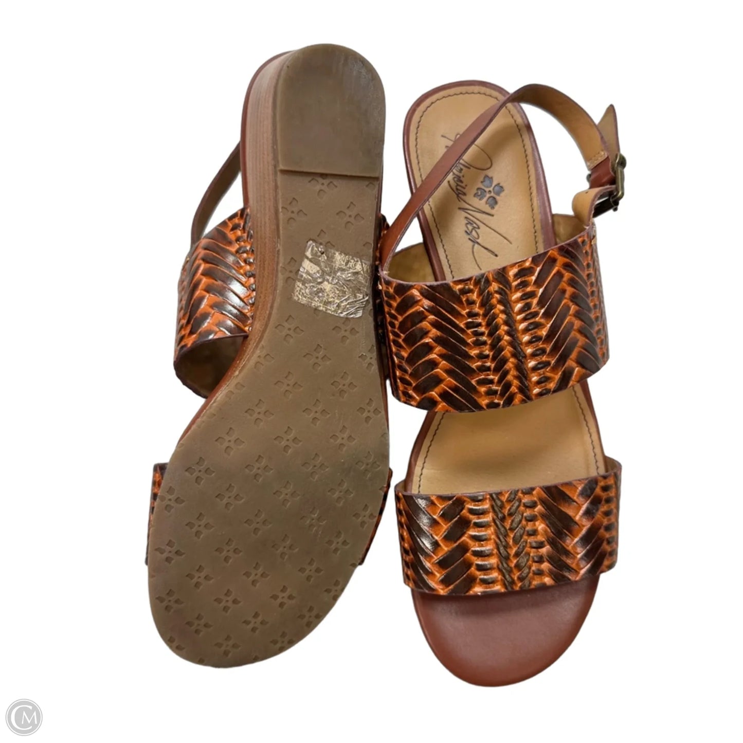 Shoes Designer By Patricia Nash In Brown, Size: 9.5