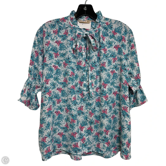 Top Long Sleeve By Clothes Mentor In Floral Print, Size: S