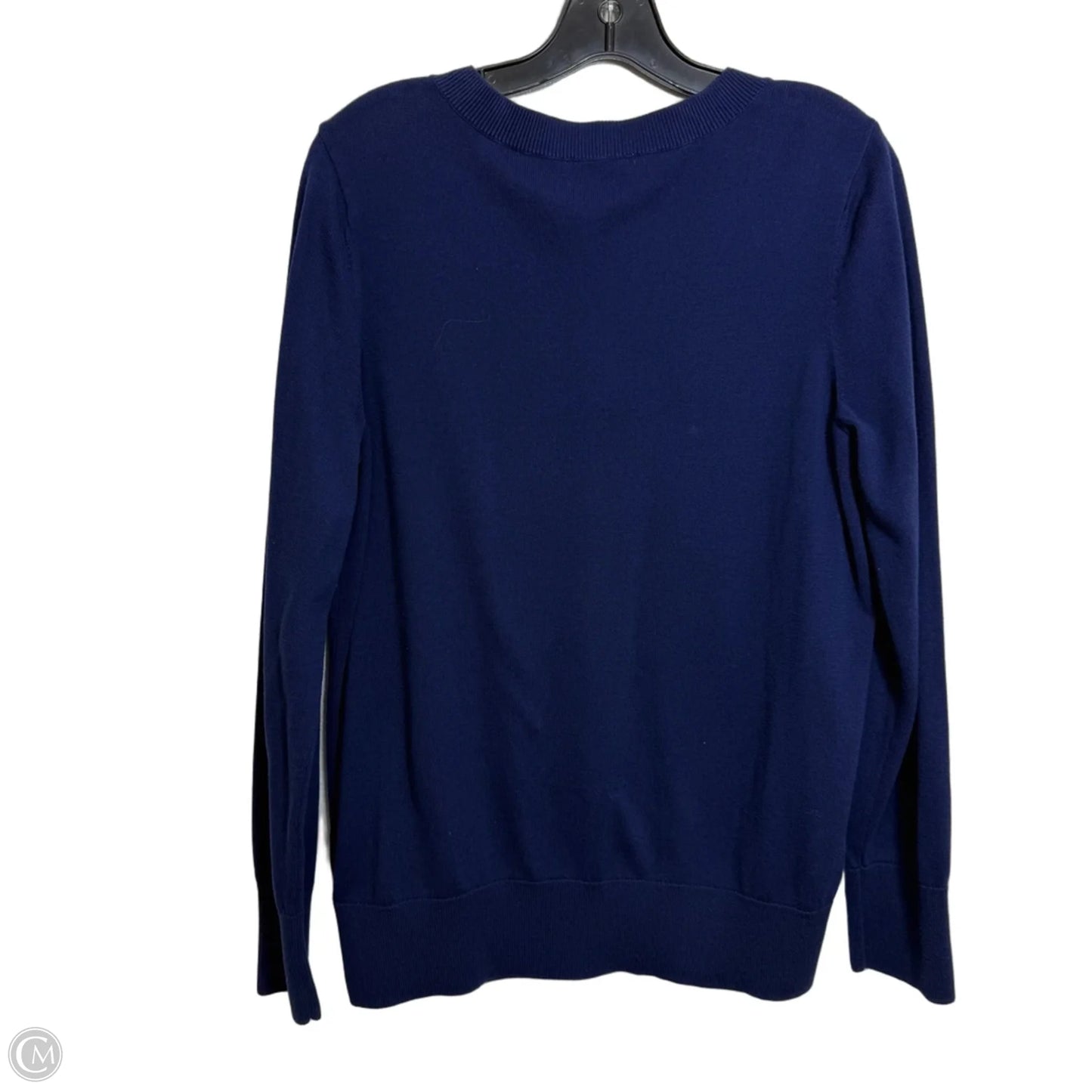 Top Long Sleeve By Vineyard Vines In Navy, Size: M