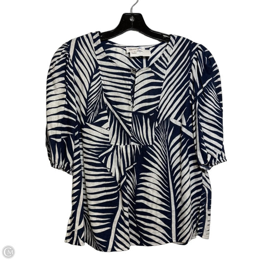 Top Short Sleeve By Panama Jack In Multi-colored, Size: M