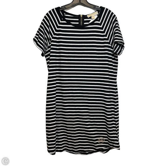 Dress Designer By Michael Kors In Striped Pattern, Size: M