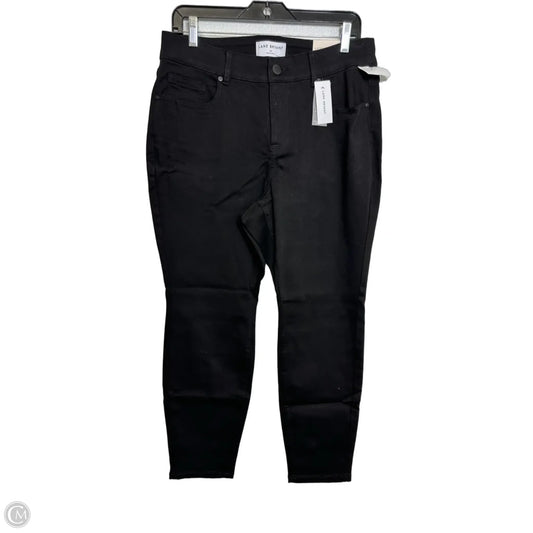 Jeans Skinny By Lane Bryant In Black, Size: 14p