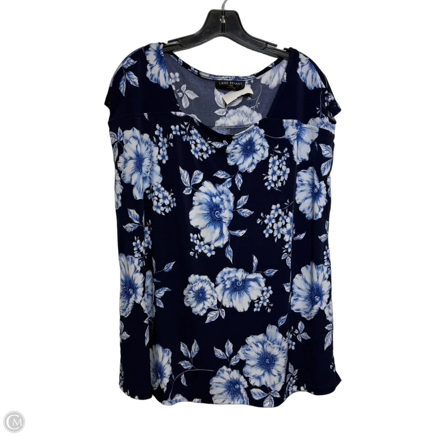 Top Sleeveless By Lane Bryant In Blue, Size: L