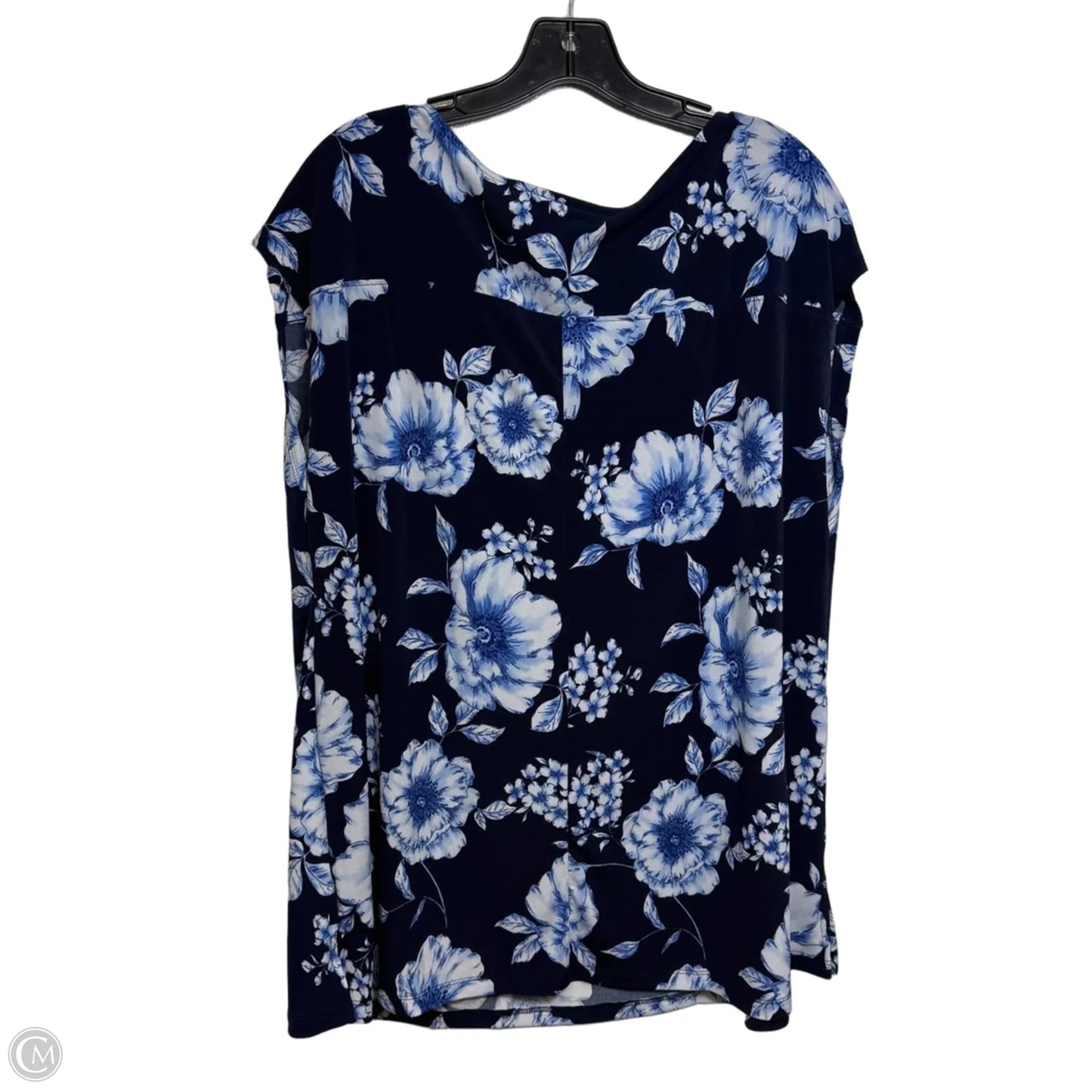Top Sleeveless By Lane Bryant In Blue, Size: L
