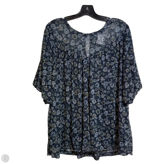 Tunic Short Sleeve By Lane Bryant In Multi-colored, Size: Xl