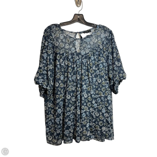 Tunic Short Sleeve By Lane Bryant In Multi-colored, Size: Xl