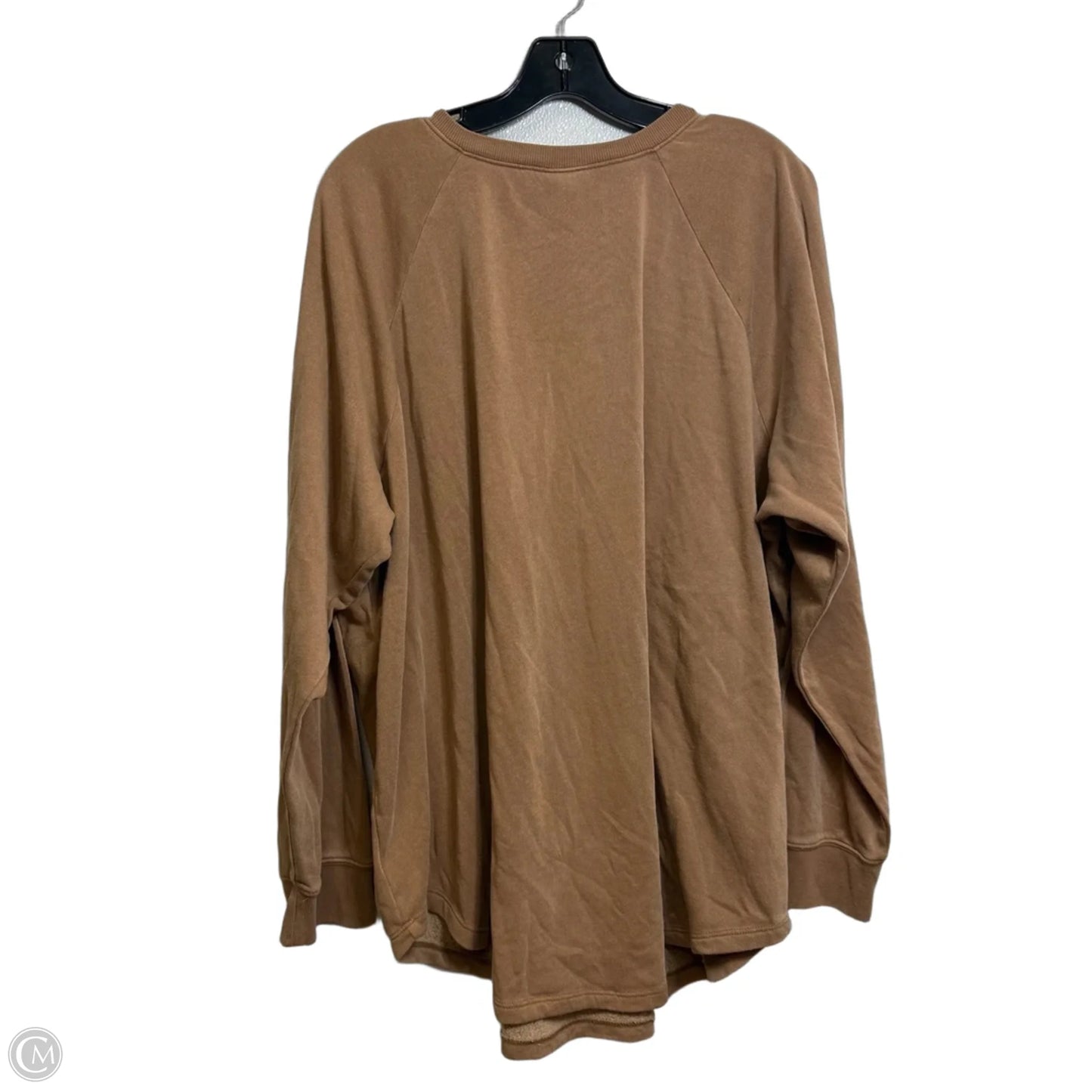 Top Long Sleeve By Torrid In Beige, Size: 3x