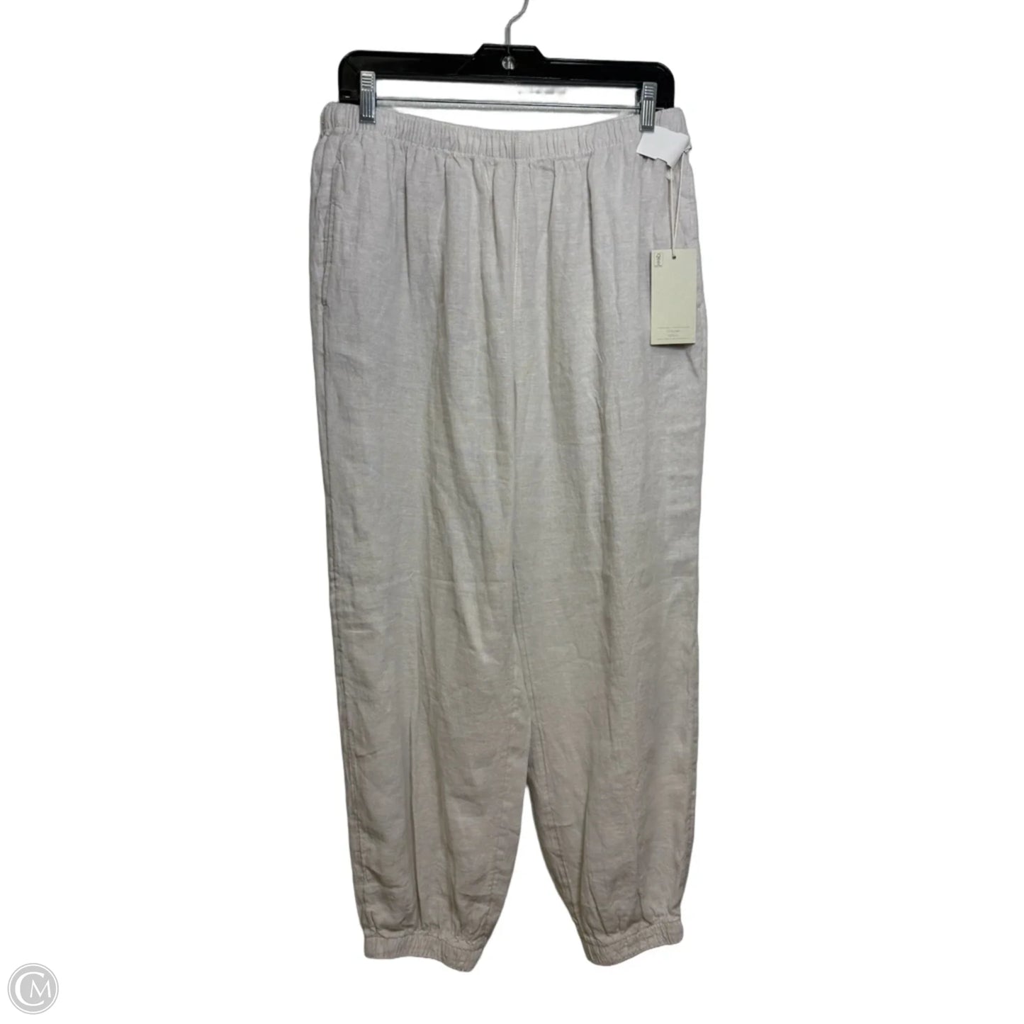 Pants Linen By Joie In Beige, Size: L