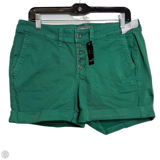 Shorts By Torrid In Green Denim, Size: 10