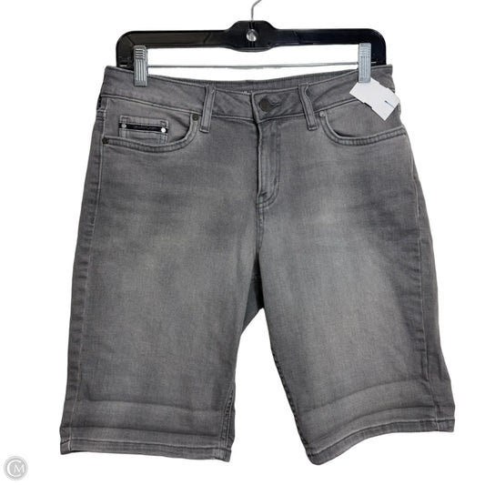 Shorts By Calvin Klein In Grey Denim, Size: 6