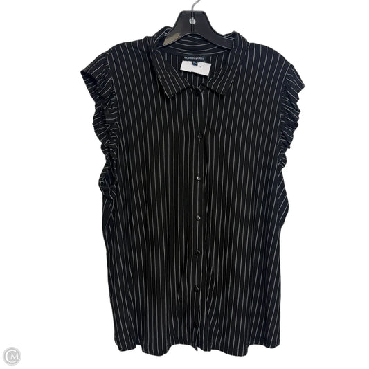 Top Sleeveless By Modern Works In Black, Size: Xl