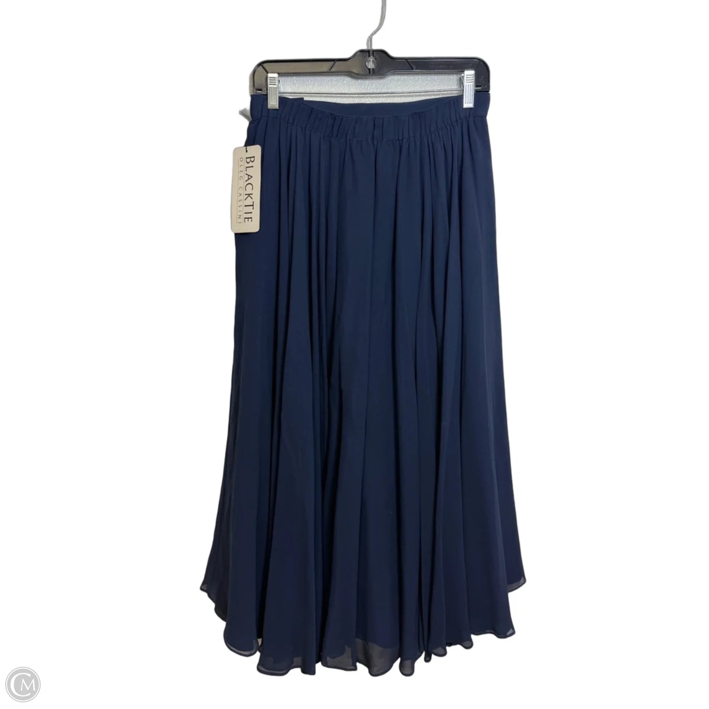 Skirt Maxi By Black Tie In Navy, Size: 10