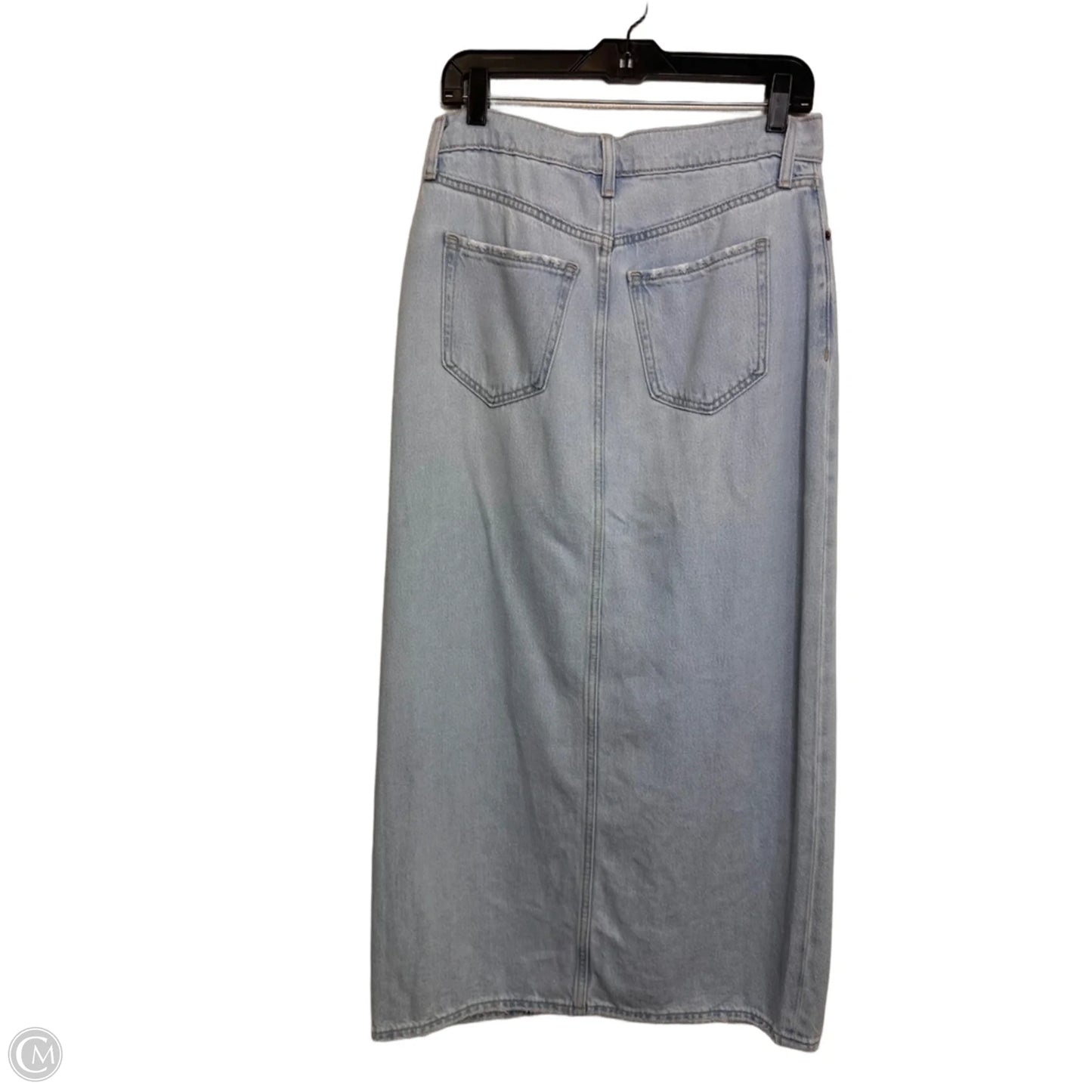 Mid rise Skirt Midi By Old Navy In Blue Denim, Size: 2