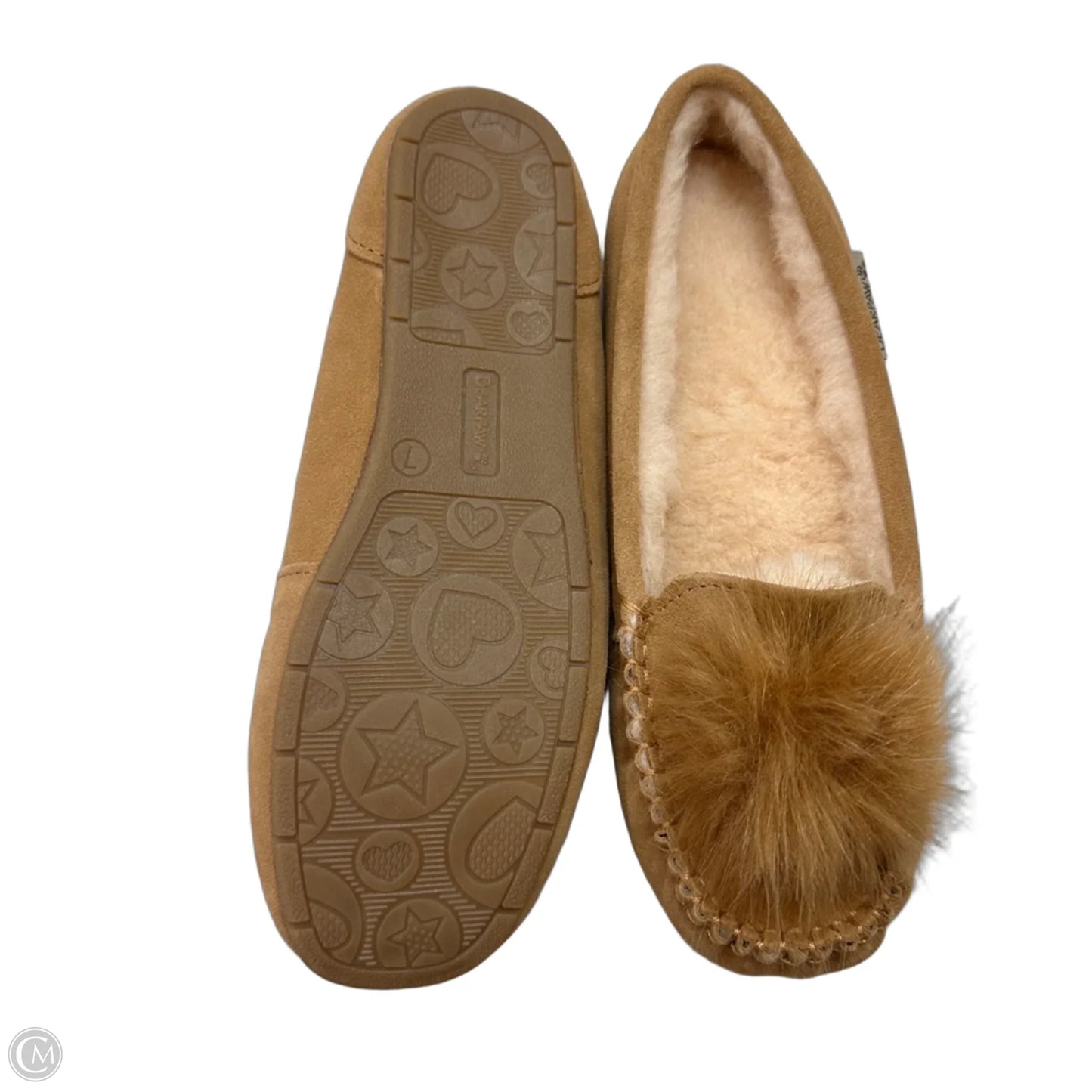 Shoes Flats By Bearpaw In Beige, Size: 7