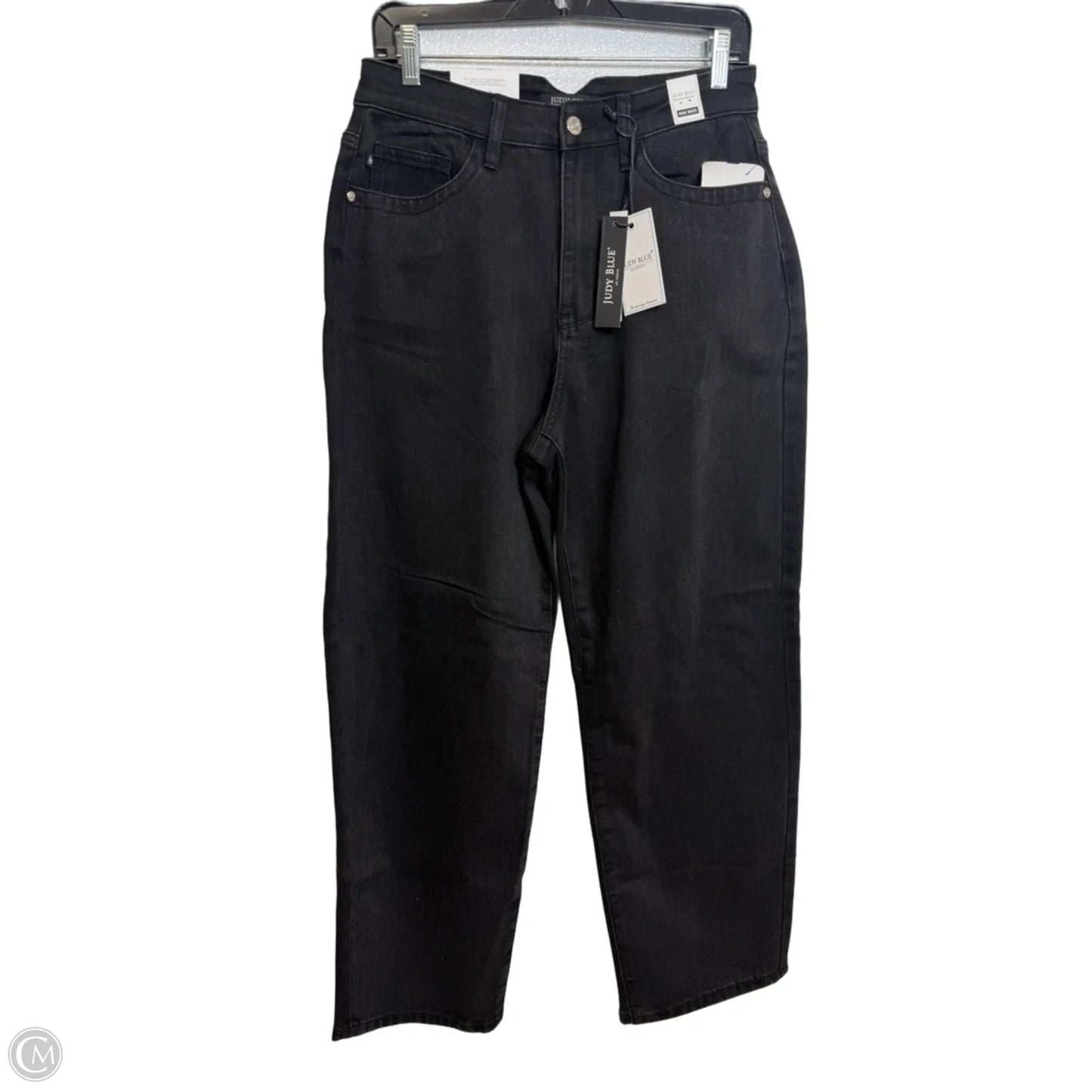 Jeans Boyfriend By Judy Blue In Black, Size: 4