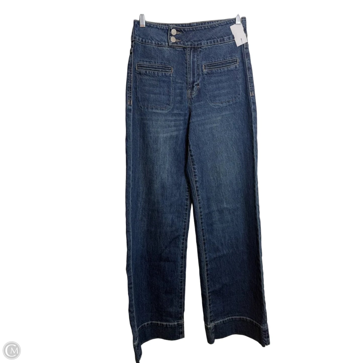 Jeans Wide Leg By Habitual In Blue Denim, Size: 0