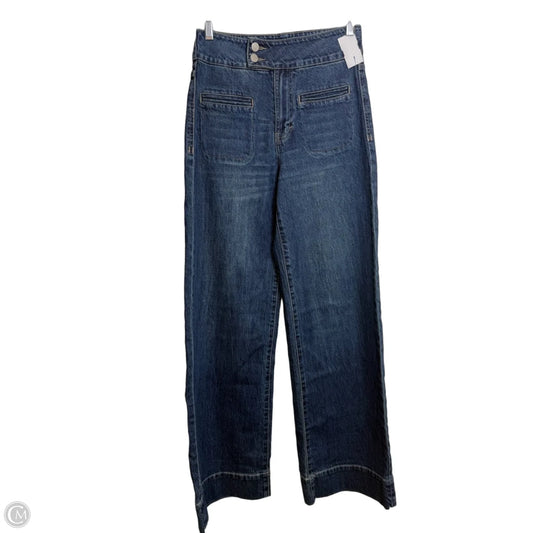 Jeans Wide Leg By Habitual In Blue Denim, Size: 0