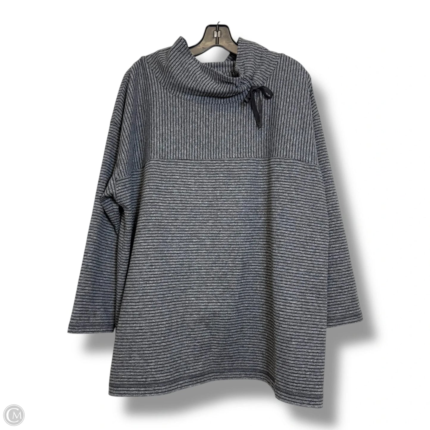 Sweater By Talbots In Striped Pattern, Size: 2x