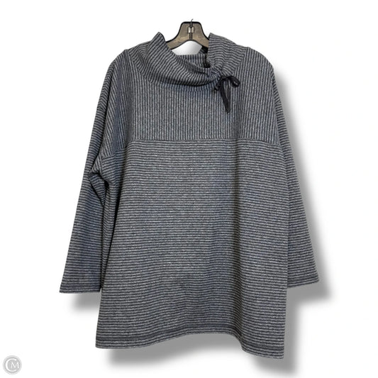 Sweater By Talbots In Striped Pattern, Size: 2x