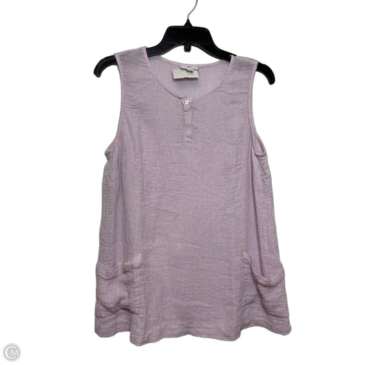 Top Sleeveless By Pure Jill In Purple, Size: L