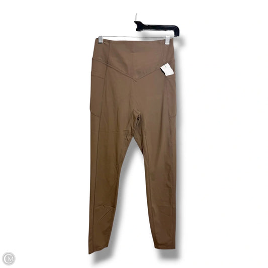 Pants Leggings By Halara In Brown, Size: M