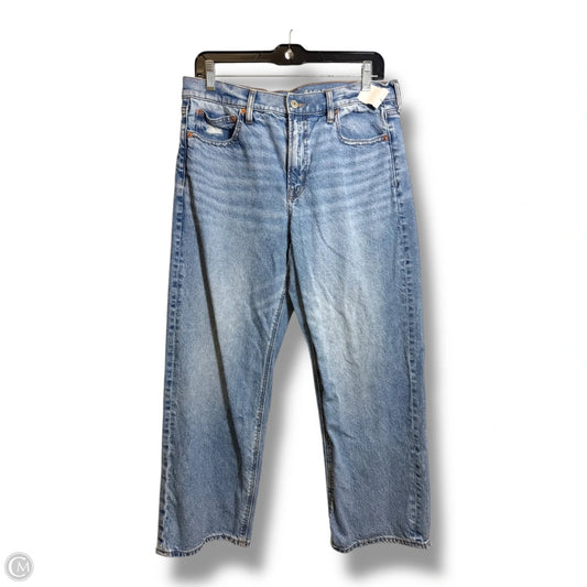 Jeans stovepipe By American Eagle In Blue Denim, Size: 8