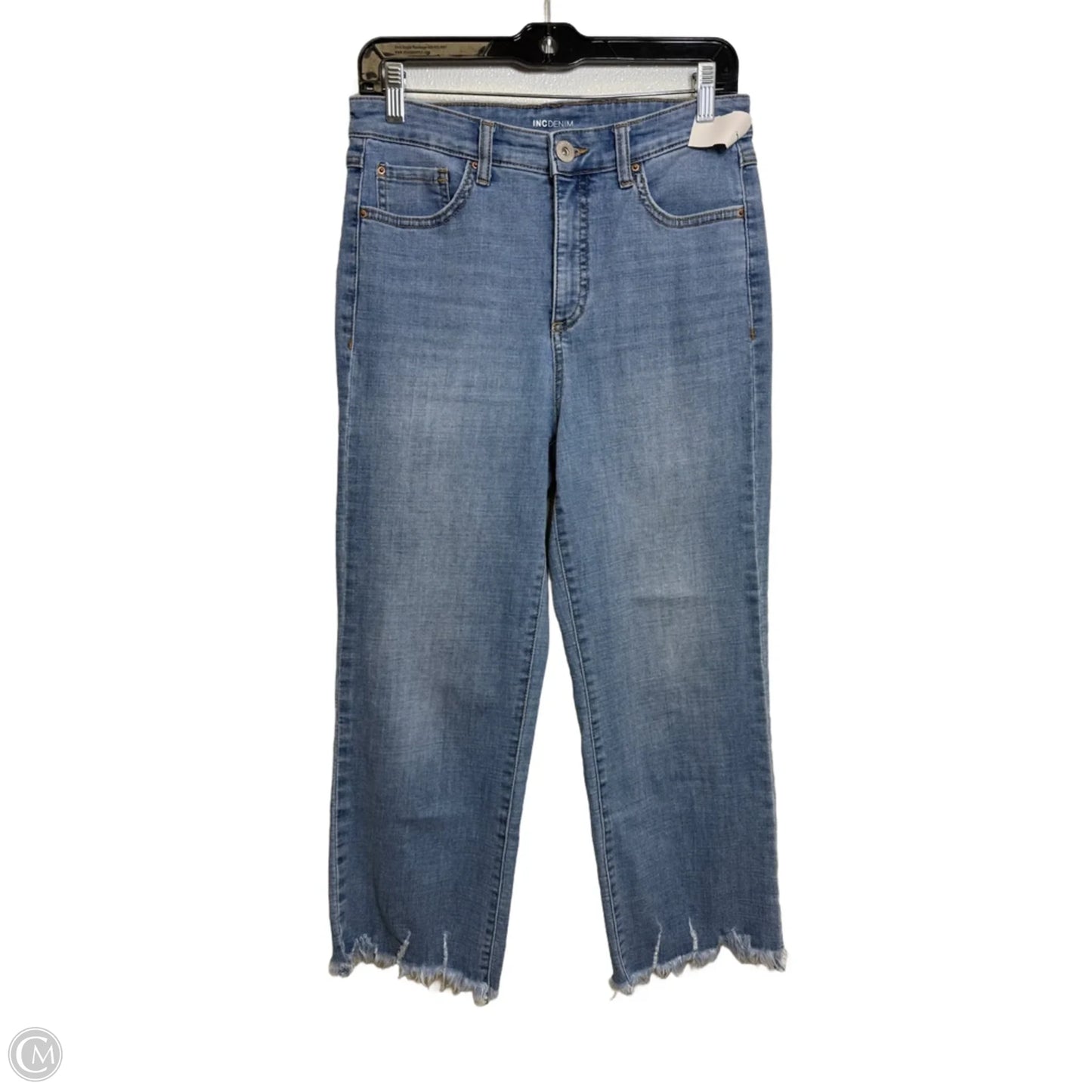 Jeans Boot Cut By Inc In Blue Denim, Size: 4