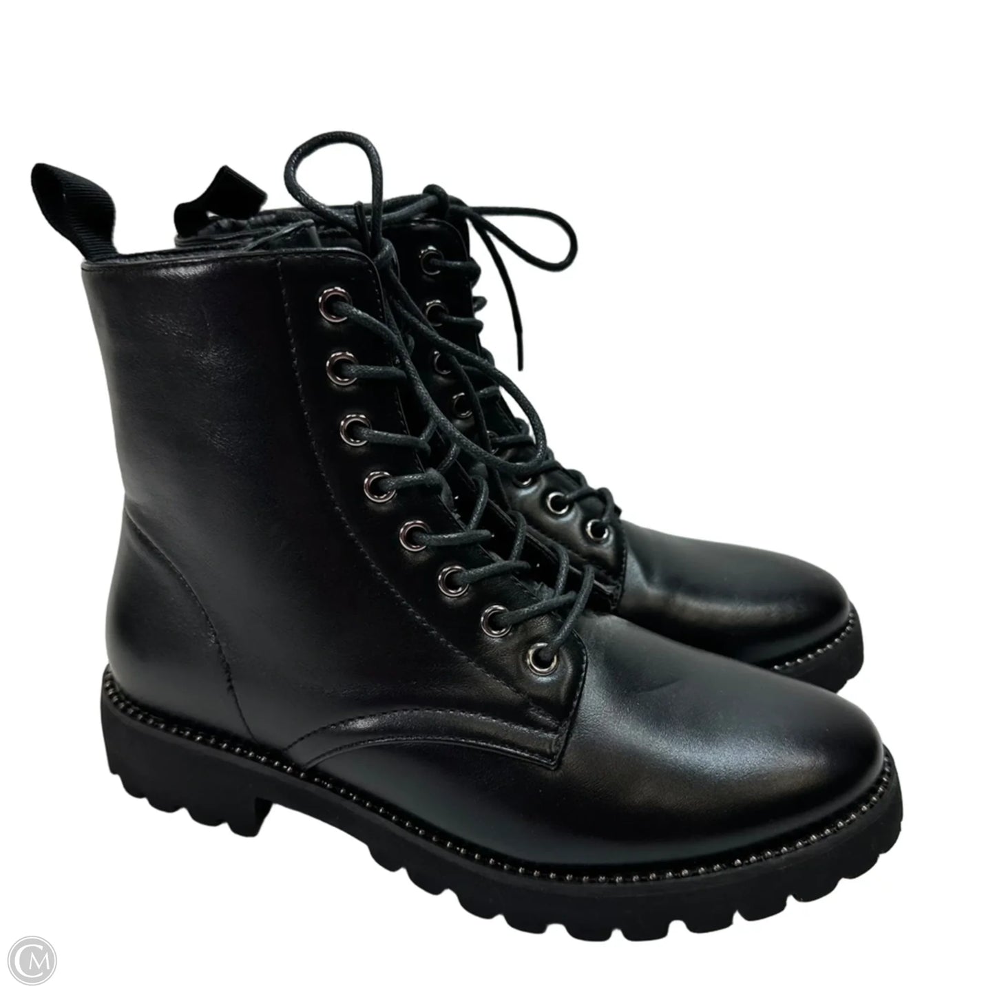 Boots Ankle Flats By Cushionaire In Black, Size: 9