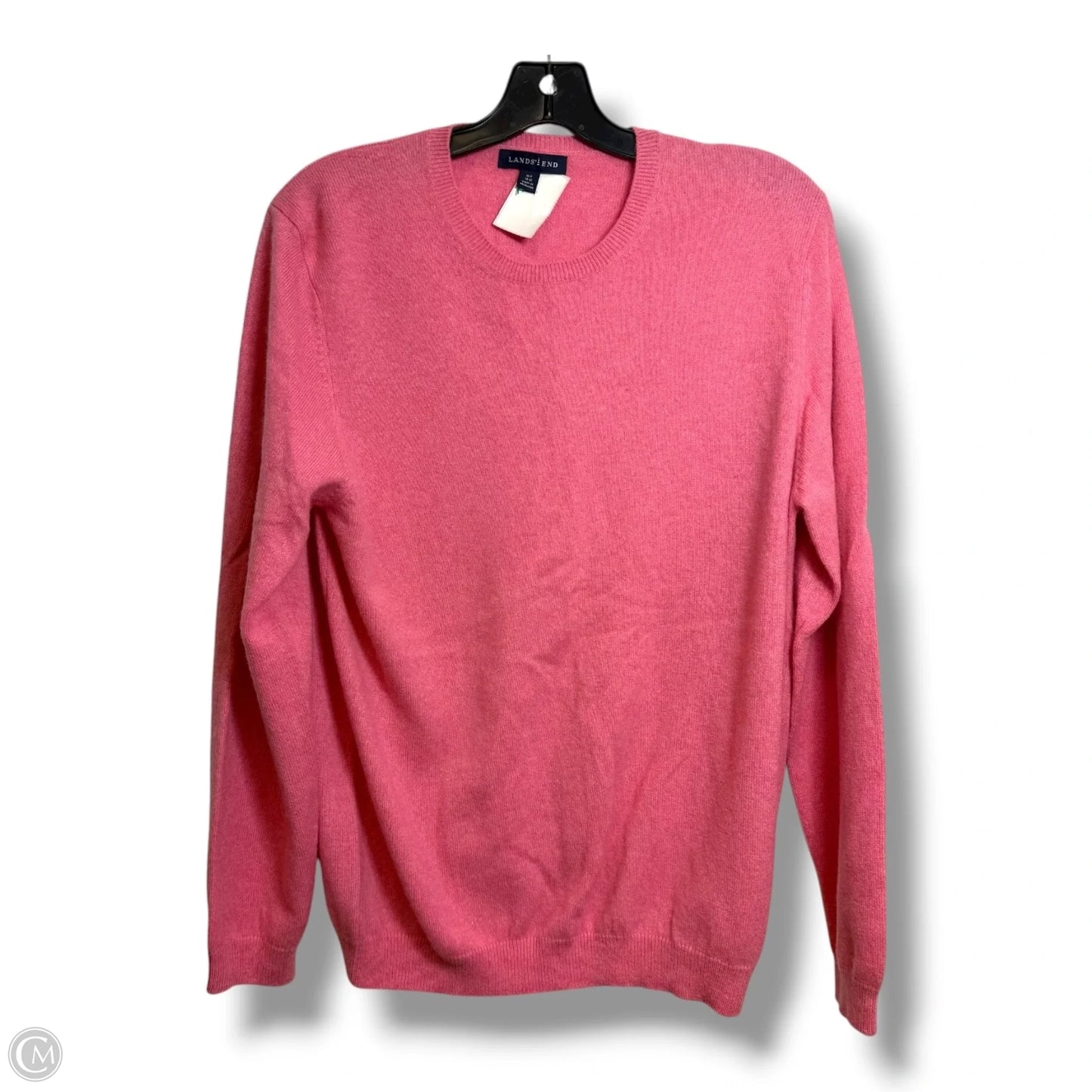Sweater Cashmere By Lands End In Pink, Size: M