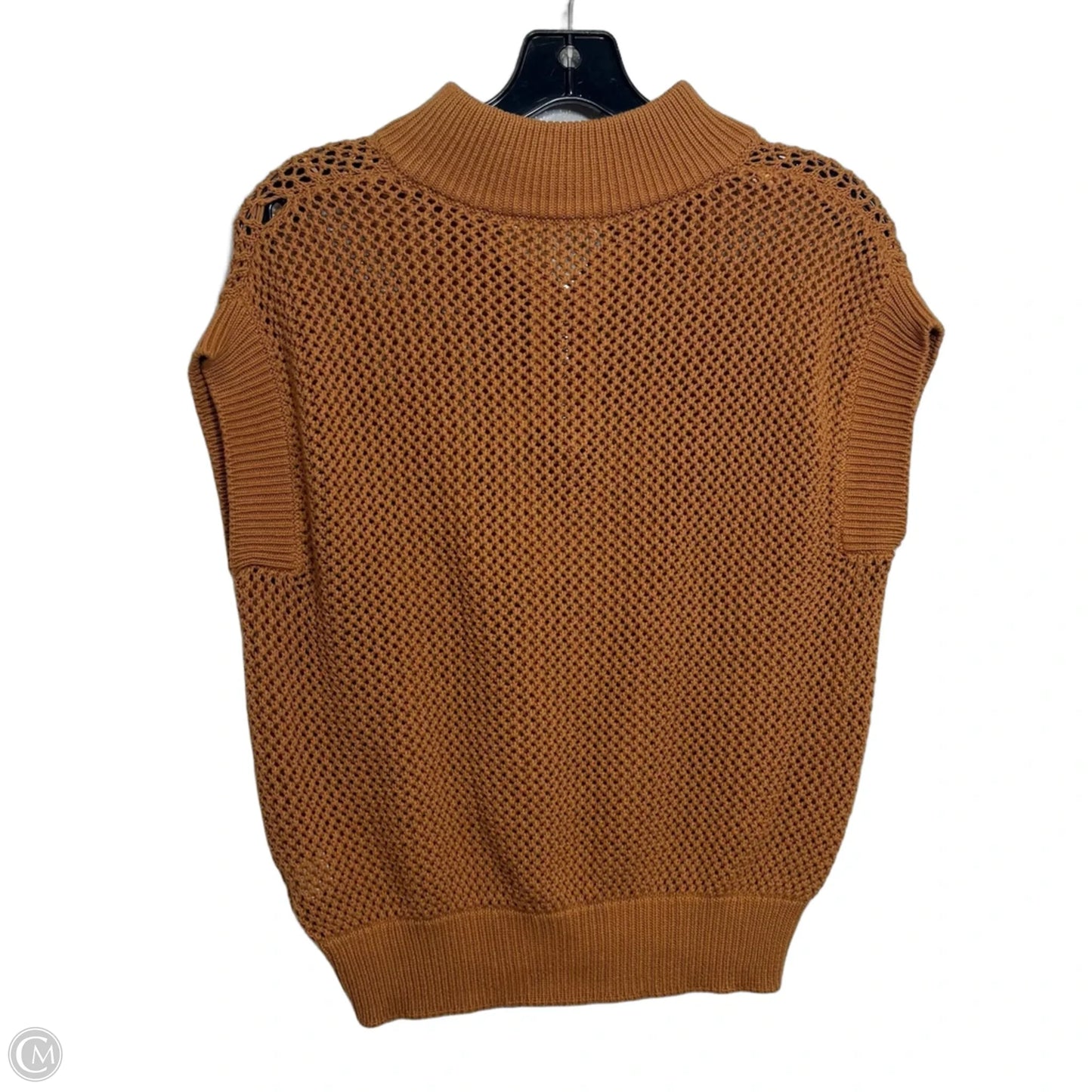 Top Sleeveless By Clothes Mentor In Orange, Size: S