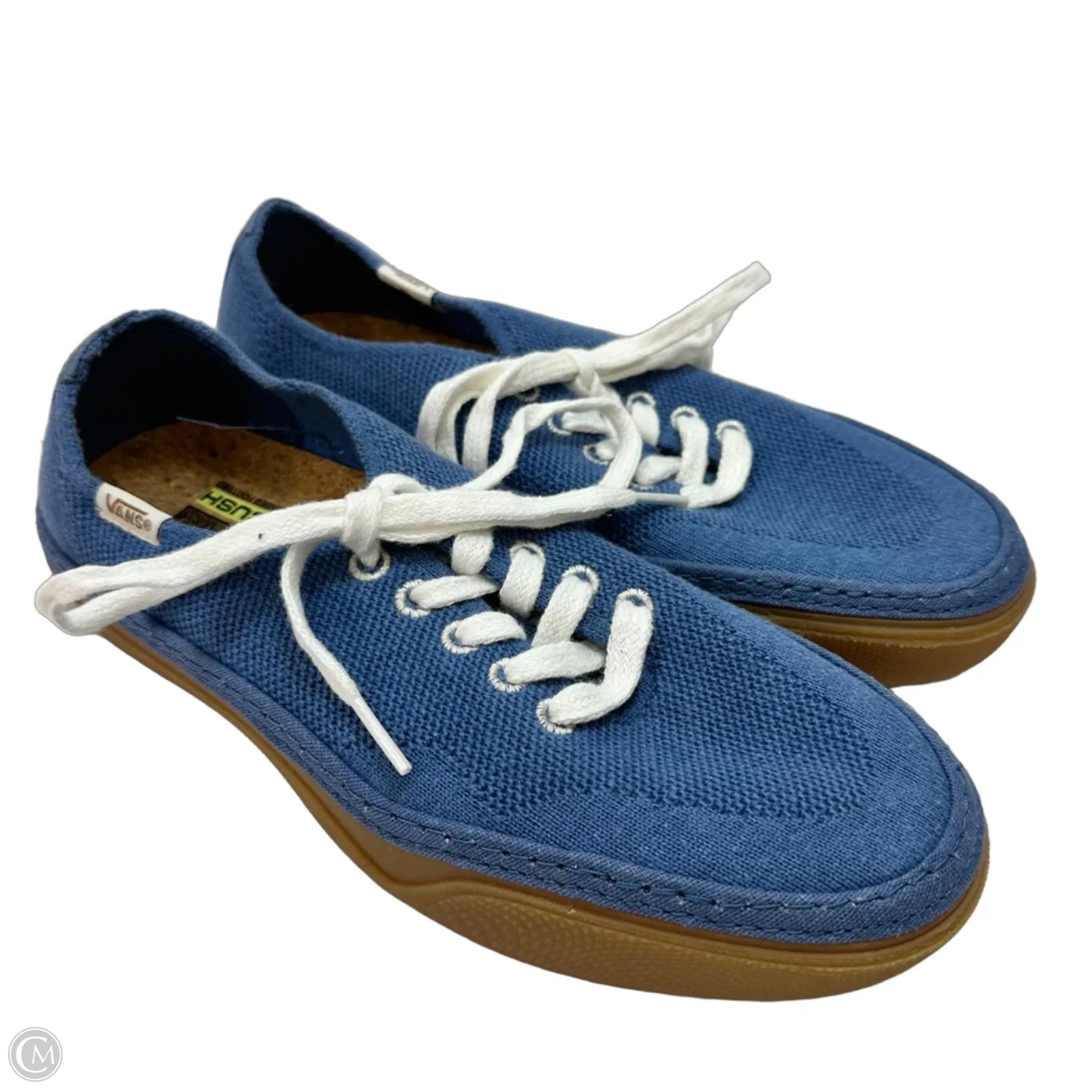 Shoes Sneakers By Vans In Blue, Size: 9.5