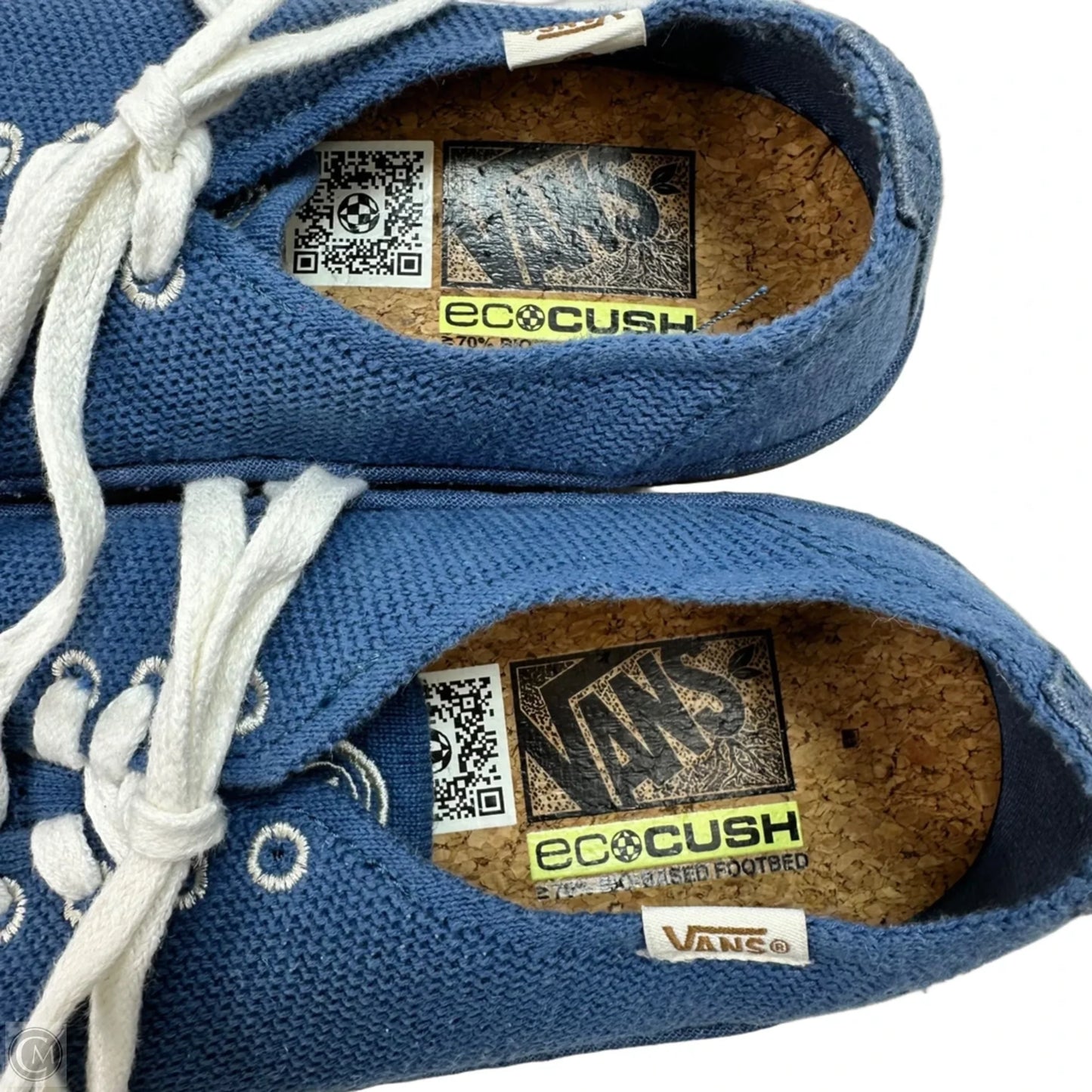 Shoes Sneakers By Vans In Blue, Size: 9.5