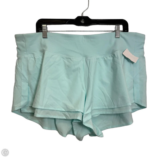 Athletic Skort By Calia In Blue, Size: Xxl
