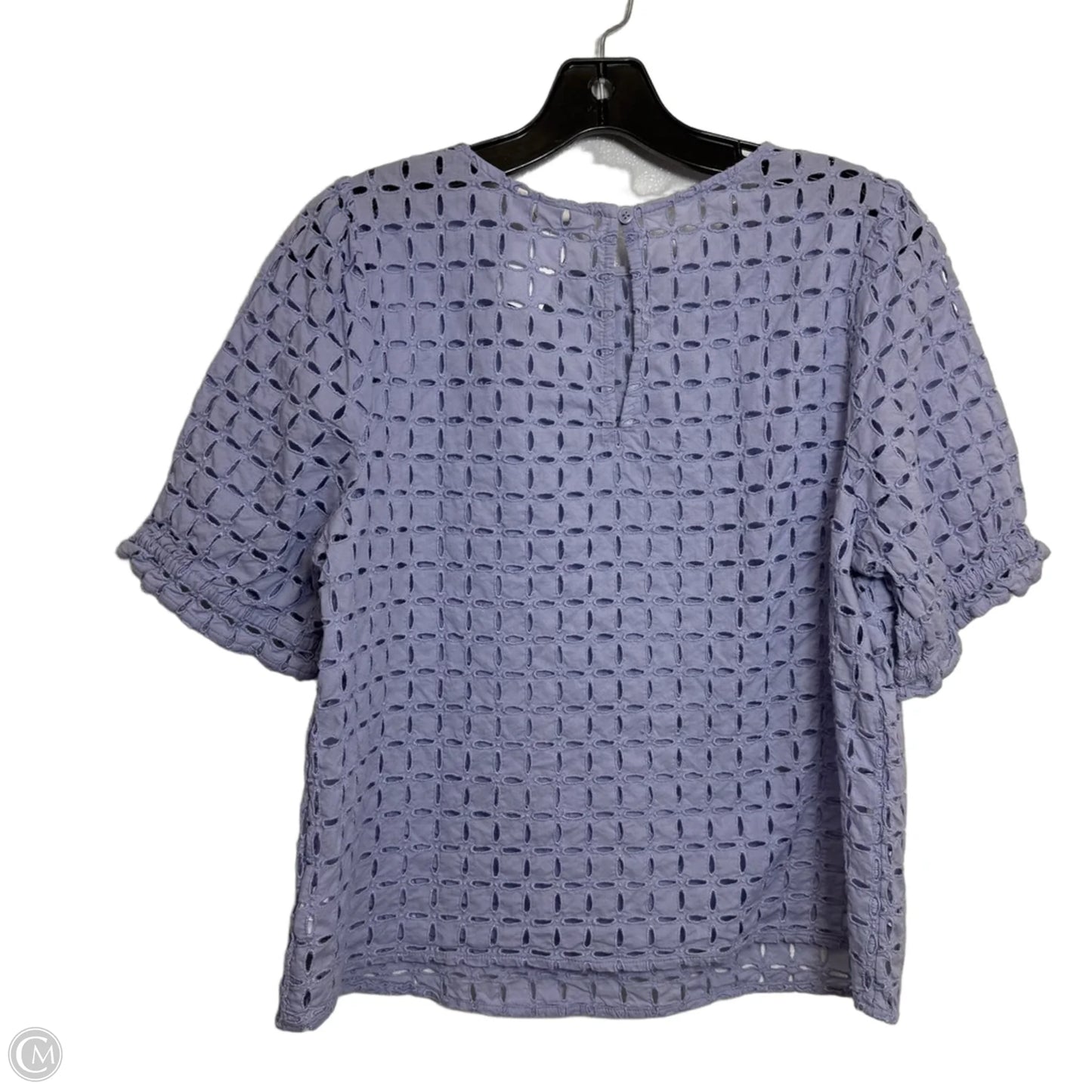 Top Short Sleeve By Gap In Purple, Size: M