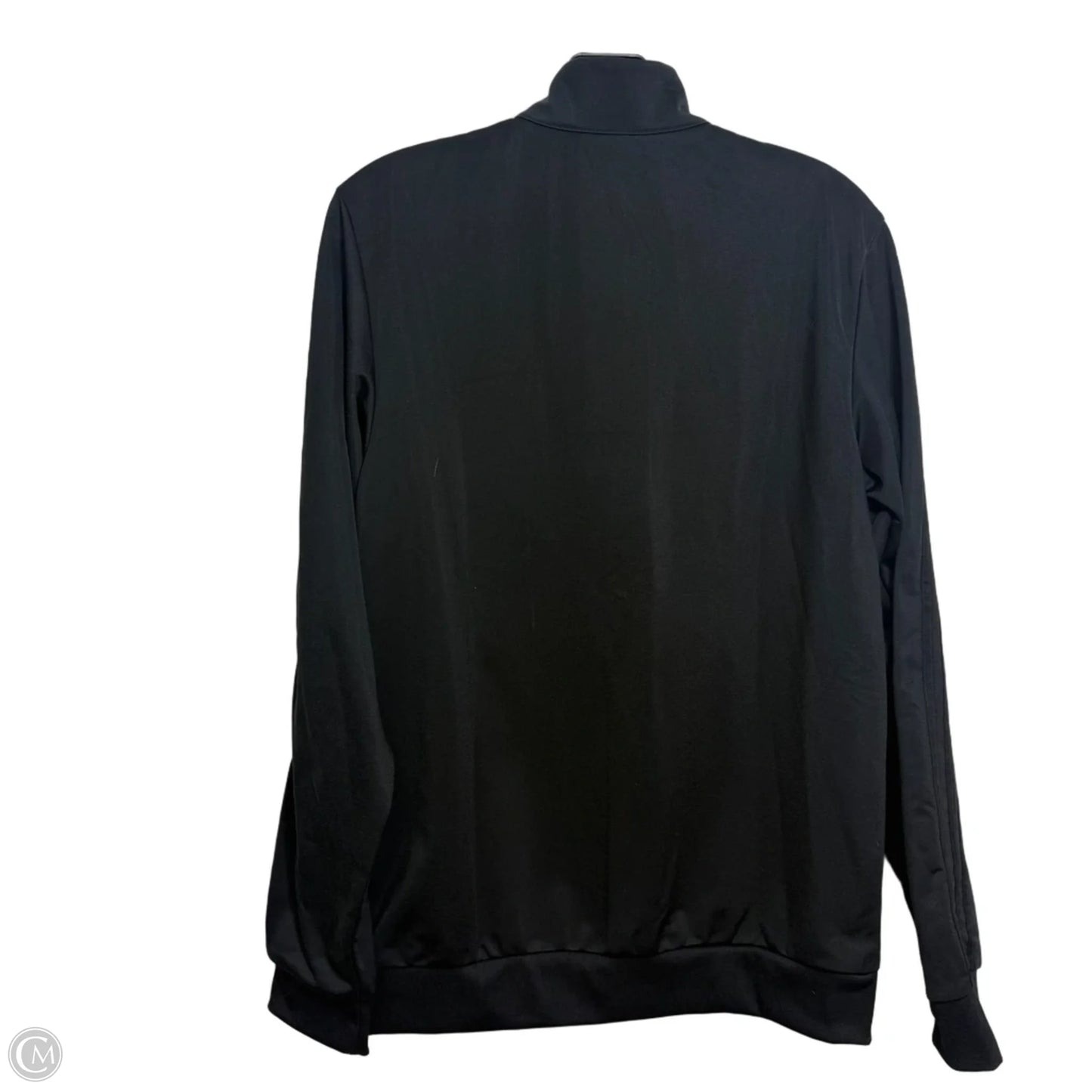 Athletic Jacket By Adidas In Black, Size: S