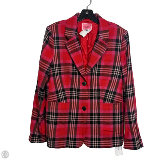 Blazer Designer By Kate Spade In Red, Size: 14