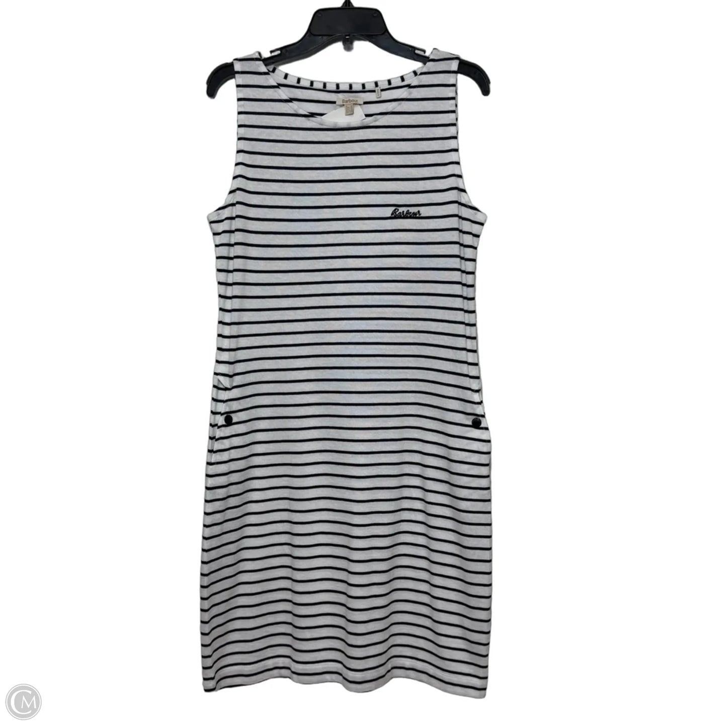 Dress Casual Short By Barbour In Striped Pattern, Size: 10