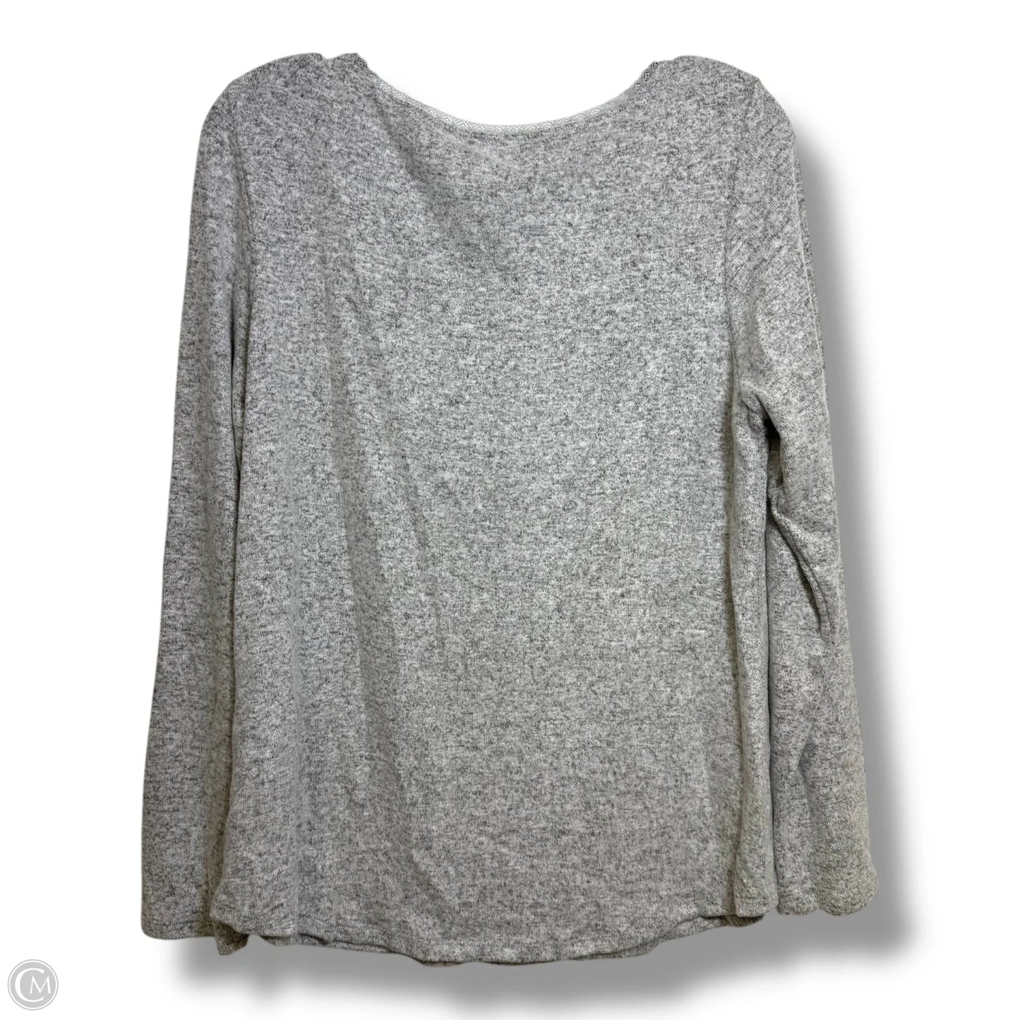 Sweater By Soma In Grey, Size: L