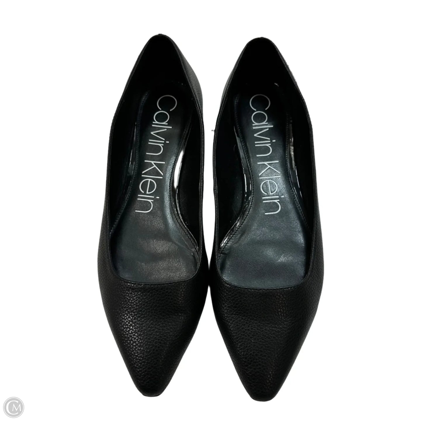 Shoes Flats By Calvin Klein In Black, Size: 10