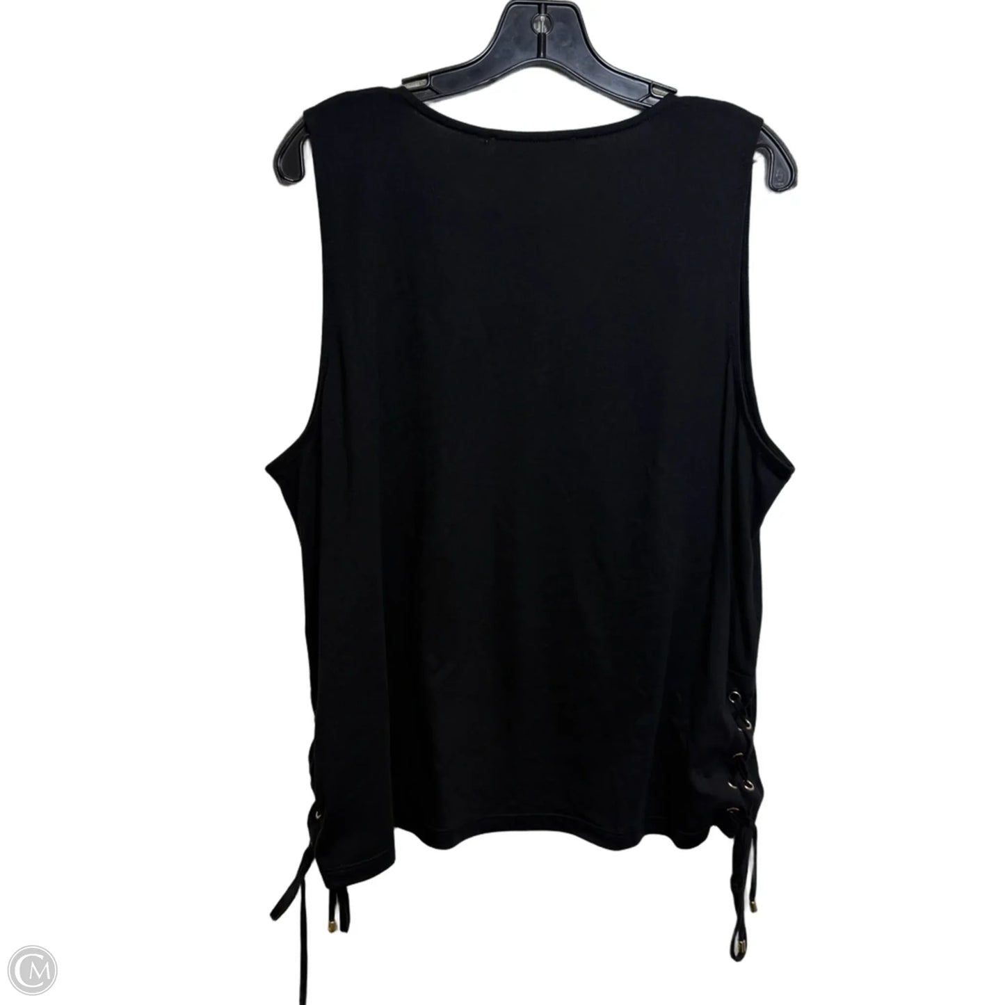 Tank Top By Michael By Michael Kors In Black, Size: Xl