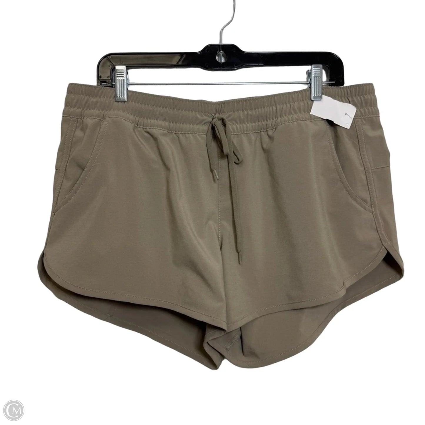 Athletic Shorts By Columbia In Beige, Size: L