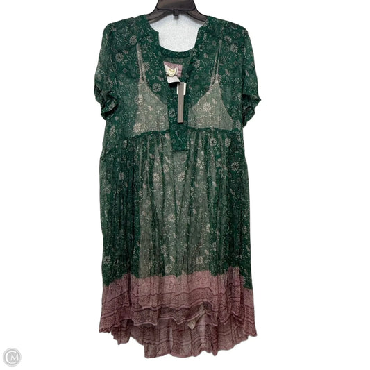 Dress Casual Midi By Maeve In Green, Size: L