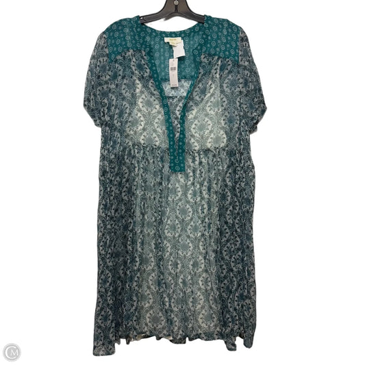 Dress Casual Midi By Maeve In Blue, Size: L