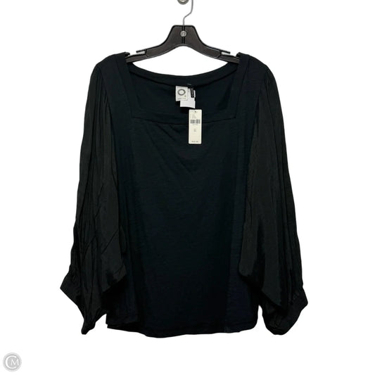 Top Long Sleeve By Akemi And Kin In Black, Size: Xl