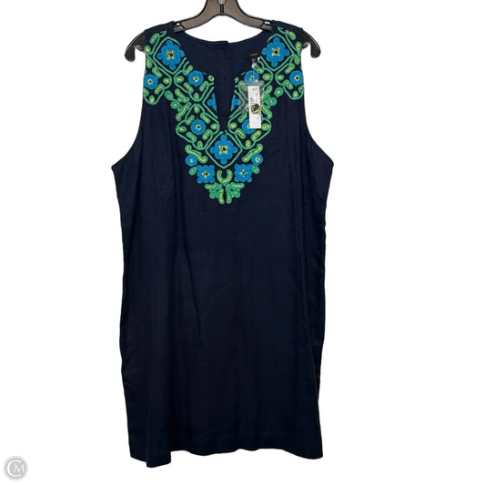 Dress Casual Short By J. Crew In Blue, Size: Xxl
