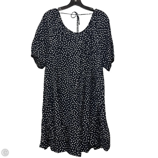 Dress Casual Short By Ann Taylor In Polkadot Pattern, Size: Lp