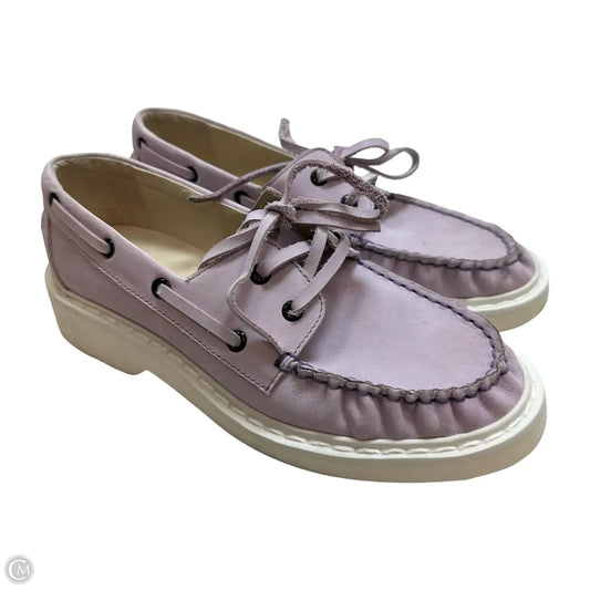 Shoes Flats By Clothes Mentor In Purple, Size: 6.5